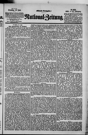Nationalzeitung on Jul 18, 1899