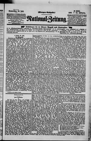National-Zeitung vom 20.07.1899