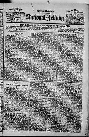 National-Zeitung vom 23.07.1899