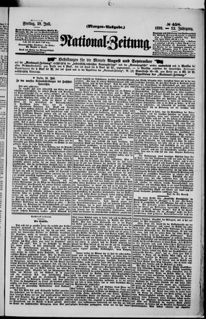National-Zeitung vom 28.07.1899