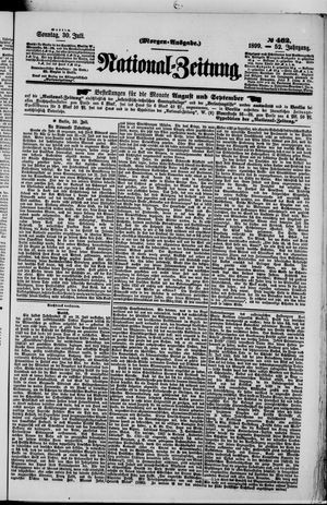 Nationalzeitung vom 30.07.1899