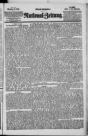 National-Zeitung vom 31.07.1899