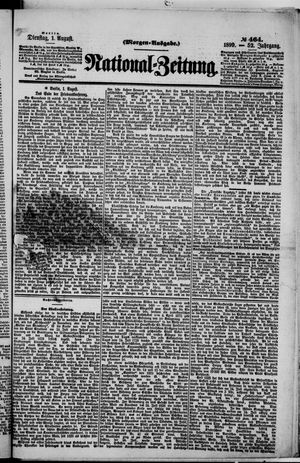 National-Zeitung vom 01.08.1899