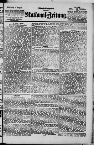 National-Zeitung on Aug 2, 1899