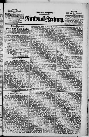 Nationalzeitung vom 04.08.1899
