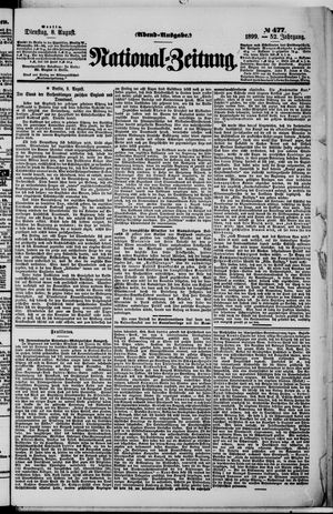 National-Zeitung on Aug 8, 1899