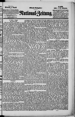National-Zeitung vom 09.08.1899