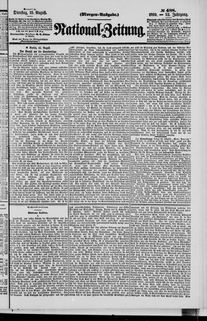 National-Zeitung vom 15.08.1899