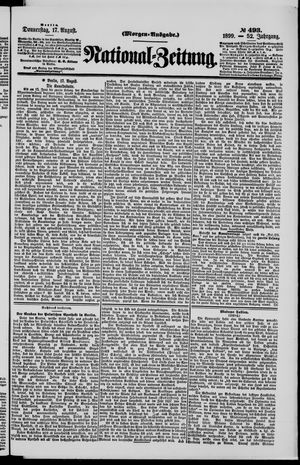 National-Zeitung vom 17.08.1899