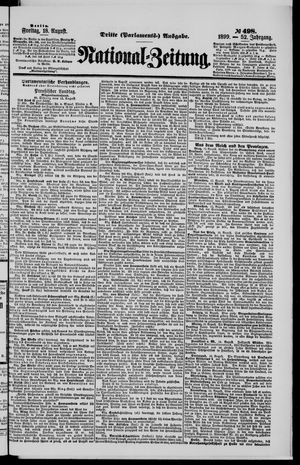 National-Zeitung vom 18.08.1899
