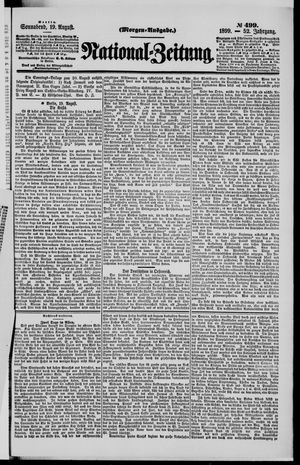 Nationalzeitung vom 19.08.1899