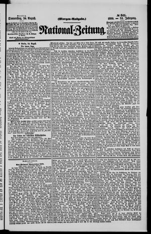 National-Zeitung on Aug 24, 1899