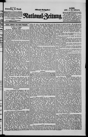 National-Zeitung on Aug 24, 1899