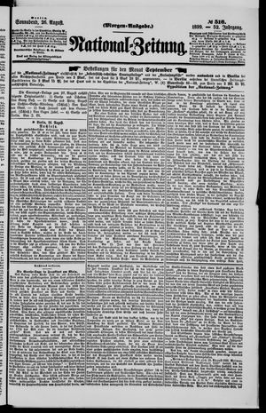 National-Zeitung vom 26.08.1899