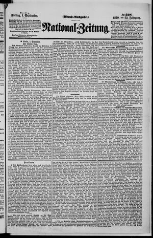 National-Zeitung on Sep 1, 1899