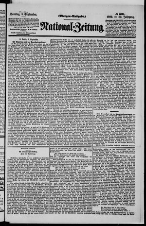 National-Zeitung vom 03.09.1899