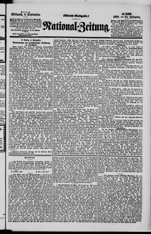 National-Zeitung vom 06.09.1899