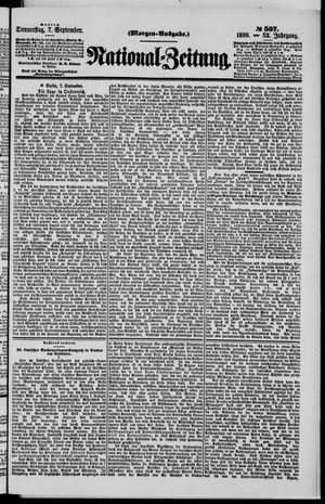 National-Zeitung vom 07.09.1899