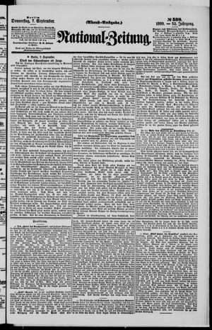 National-Zeitung vom 07.09.1899