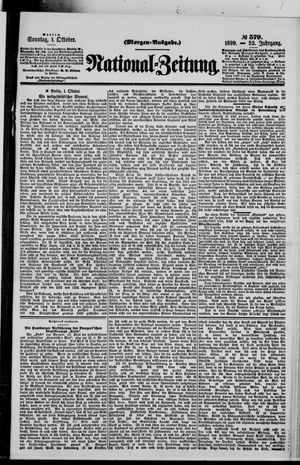 National-Zeitung vom 01.10.1899