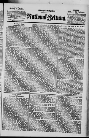 National-Zeitung vom 06.10.1899