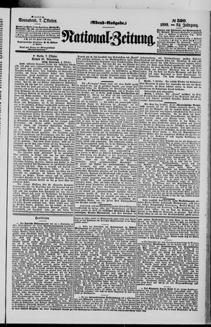 Nationalzeitung on Oct 7, 1899