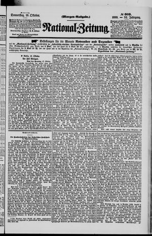 National-Zeitung vom 19.10.1899