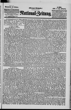 National-Zeitung on Oct 21, 1899