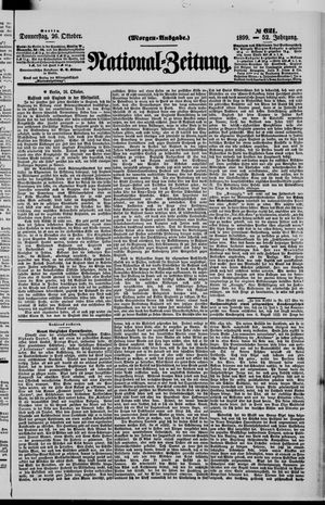 National-Zeitung vom 26.10.1899
