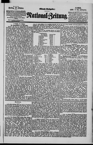 National-Zeitung vom 27.10.1899