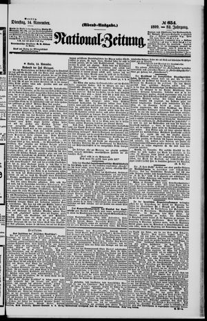 National-Zeitung vom 14.11.1899