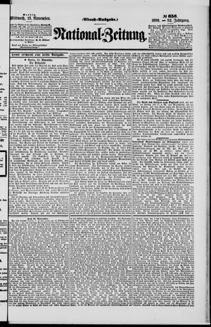 National-Zeitung vom 15.11.1899