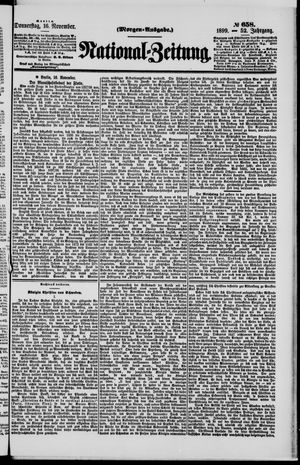 National-Zeitung vom 16.11.1899