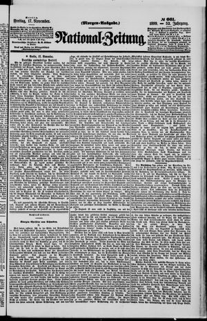 National-Zeitung vom 17.11.1899