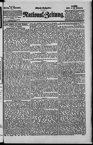 Nationalzeitung vom 20.11.1899
