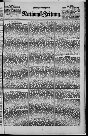 Nationalzeitung vom 24.11.1899