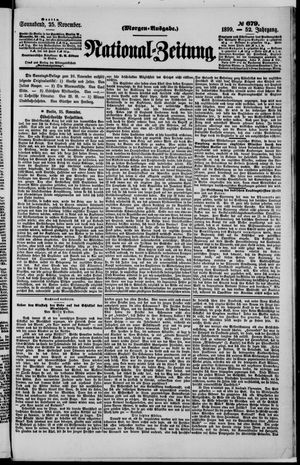 National-Zeitung vom 25.11.1899