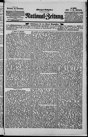 National-Zeitung vom 26.11.1899