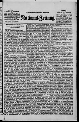 National-Zeitung vom 28.11.1899