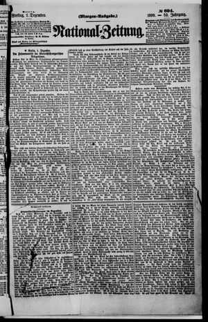 Nationalzeitung vom 01.12.1899
