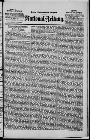 National-Zeitung vom 04.12.1899