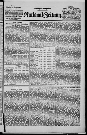 Nationalzeitung vom 08.12.1899
