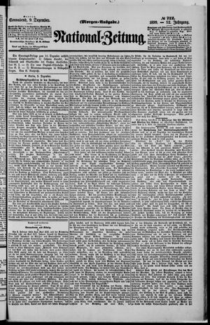 Nationalzeitung vom 09.12.1899