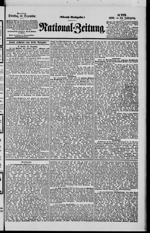 Nationalzeitung vom 12.12.1899