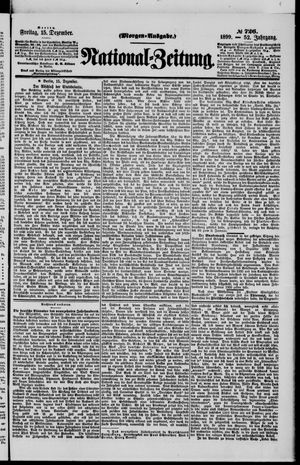 National-Zeitung vom 15.12.1899