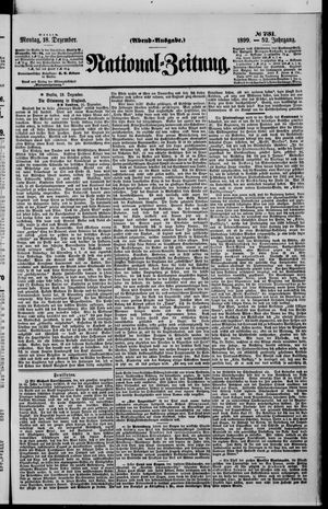 Nationalzeitung vom 18.12.1899