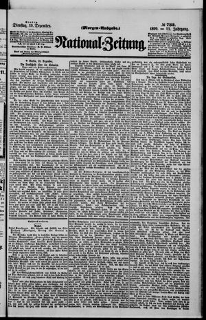Nationalzeitung vom 19.12.1899
