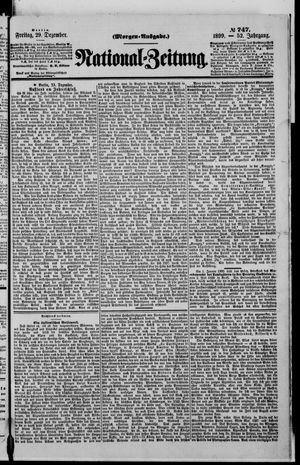 National-Zeitung vom 29.12.1899