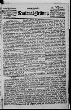 National-Zeitung vom 29.12.1899