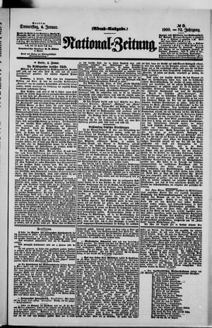 Nationalzeitung on Jan 4, 1900